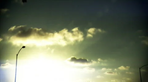 Plane lands 01a Stock Footage