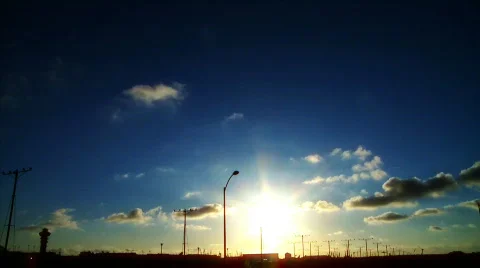 Plane lands 04a 스톡 동영상 288671