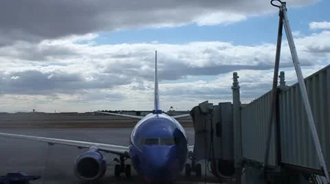 Plane Leaves Terminal 動画素材 8963951