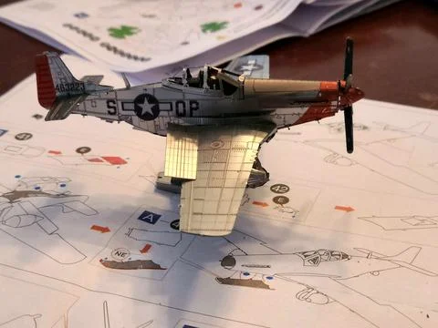 Plane Model with instructions Фото