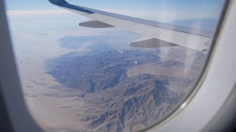 Plane In The Mountains Stock Footage 123624634