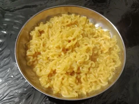 Plane Noodles Stock Photos
