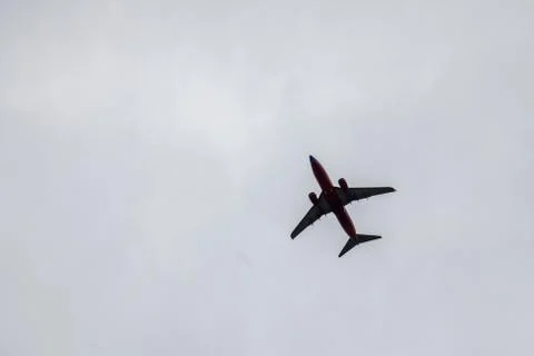 Plane Overhead Stock Photos