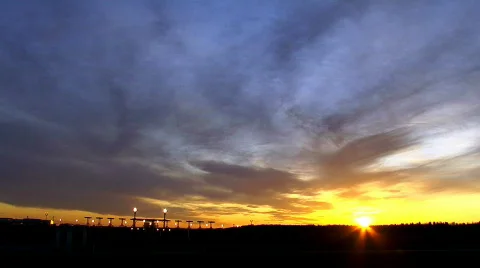Plane passes overhead Stock Footage 357996