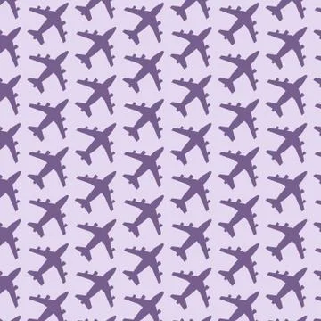 Plane pattern background Stock Illustration