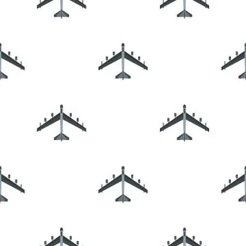 Plane pattern flat Stockillustratie