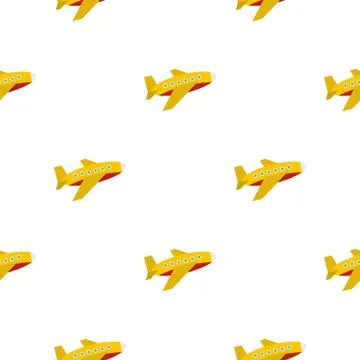 Plane pattern seamless 스톡 일러스트