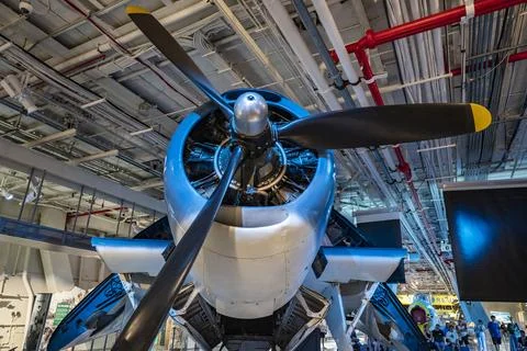 Plane propeler Stock Photos