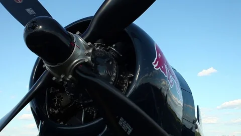 Plane Propeller Stockbeeldmateriaal 73222596