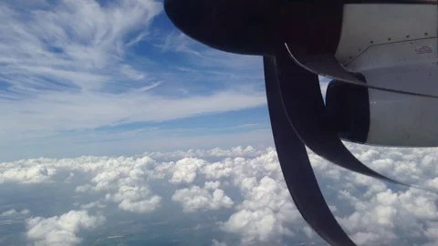 Plane propeller 库存影片 81158578