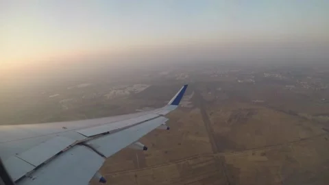 Plane ride Stock Footage 202054170