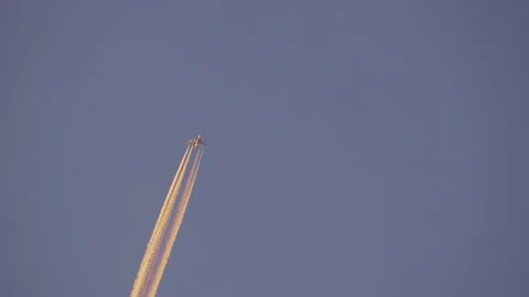Plane rises high into the sky. Stock Footage 142754781