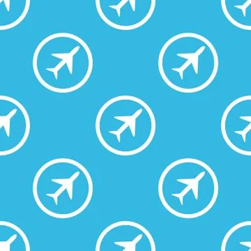 Plane sign pattern イラスト素材