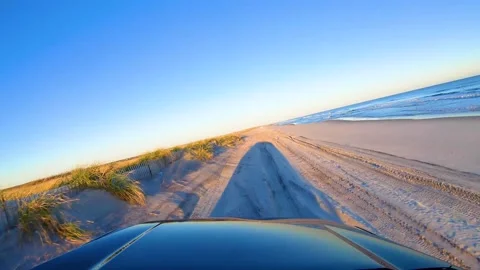 A plane sitting on top of a beach Stock Footage 156025164