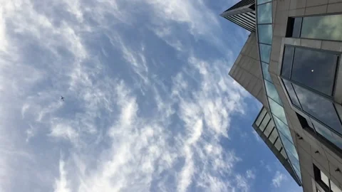 Plane in Sky 動画素材 143045592