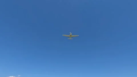 Plane In Sky Stock Footage 250303916