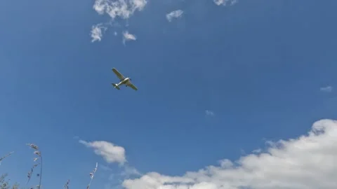 Plane In Sky Stock Footage 250303918