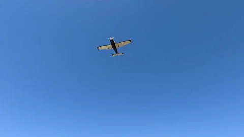 Plane In Sky Stock Footage 250426430