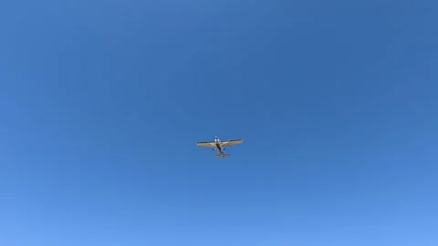 Plane In Sky Stock Footage 250426431