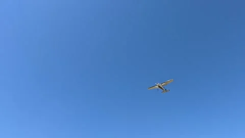 Plane In Sky Stock Footage 250426443