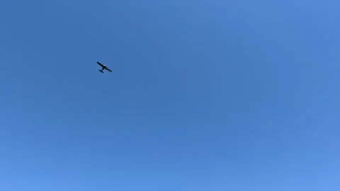 Plane In Sky Stock Footage 250426450