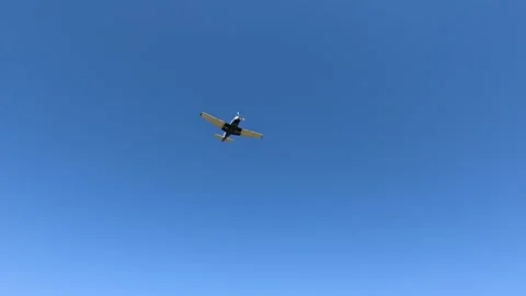 Plane In Sky Stock Footage 250426451