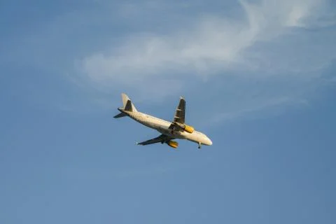 Plane in the sky Stock Photos