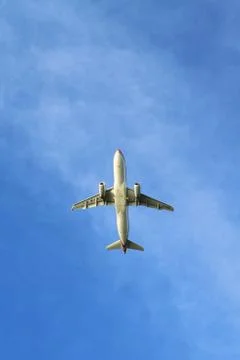 Plane in Sky Stock Photos