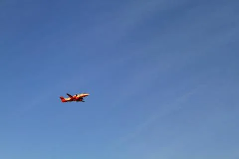 Plane in Sky Stock Photos