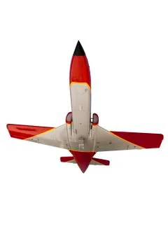 Plane in the sky Stock Photos