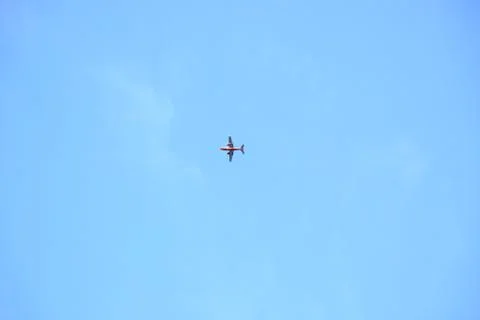 Plane in the sky Stock Photos