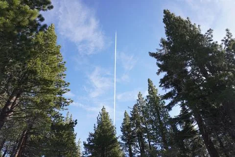 Plane in the sky Stock Photos