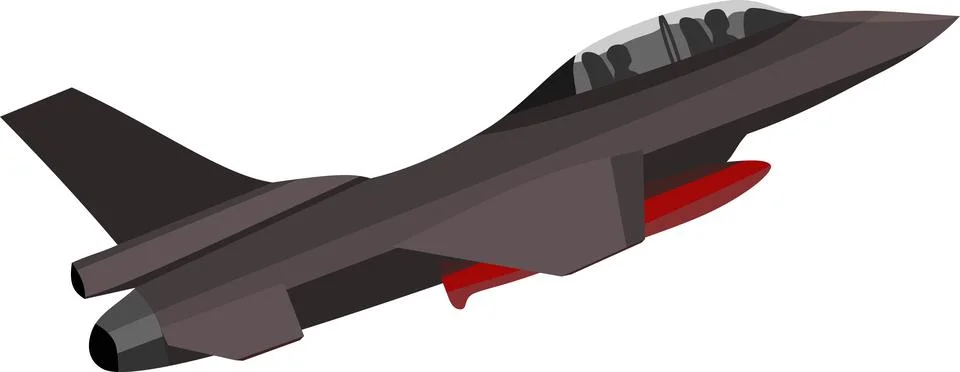 Plane Sky Transportation Stock Illustration