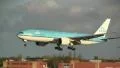 Plane spotters photographing KLM plane HD Footage