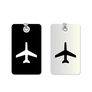 Plane symbol set Stock Illustration