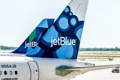 Plane tails Stock Photos
