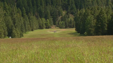 Plane Take Off Stock Footage 35759907