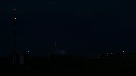 Plane Take Off Stock Footage 41064301