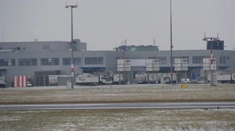 Plane Before Take Off Stock Footage 46219779