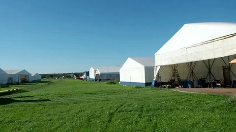 The plane before take-off Stock Footage 71171918