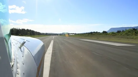 Plane take off Stock Footage 77052954