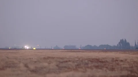 Plane take off Stock Footage 77101008