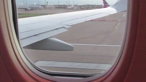 Plane Take Off Frame Runway Stock Footage 79183967