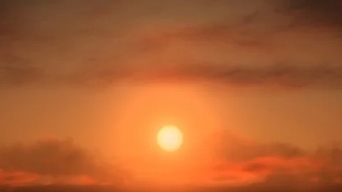 Plane takeoff at sunset Stock Footage 98560123