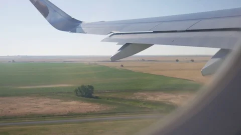 Plane Takes Off Stock Footage 123624598