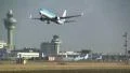 plane takes off from Schiphol HD Footage