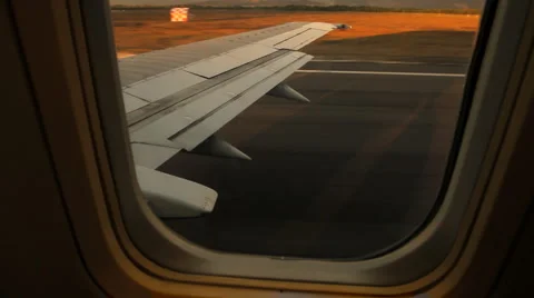 Plane Taking off Cape Town Int Airport GF Видео 2485954