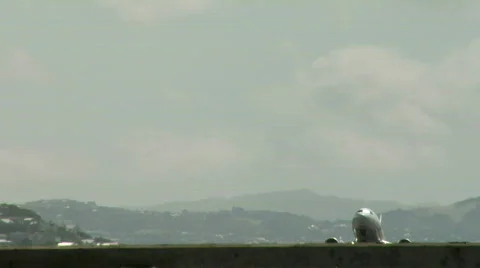 Plane taking off Stock-Footage 309695