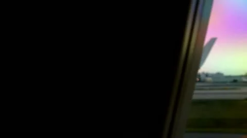 Plane taking off. 库存影片 11151347