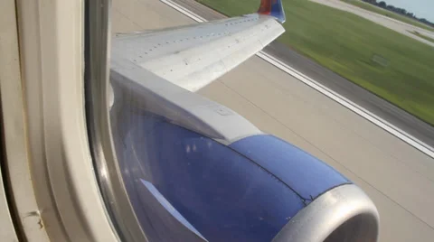 Plane Taking Off Stock Footage 33749902